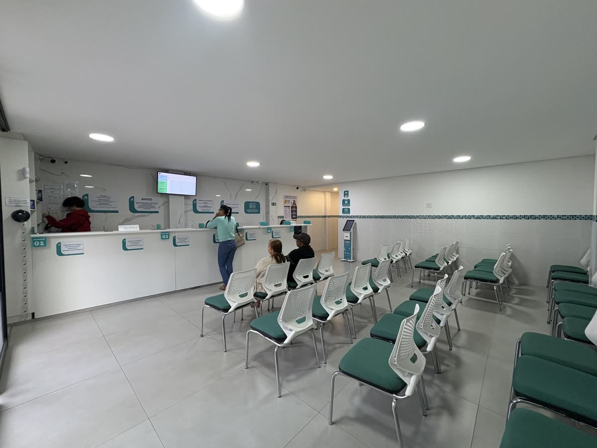 Fachada da clínica